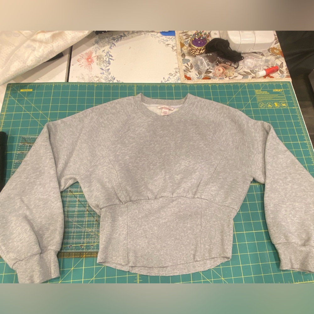 Victoria's Secret Light Gray Sweatshirt